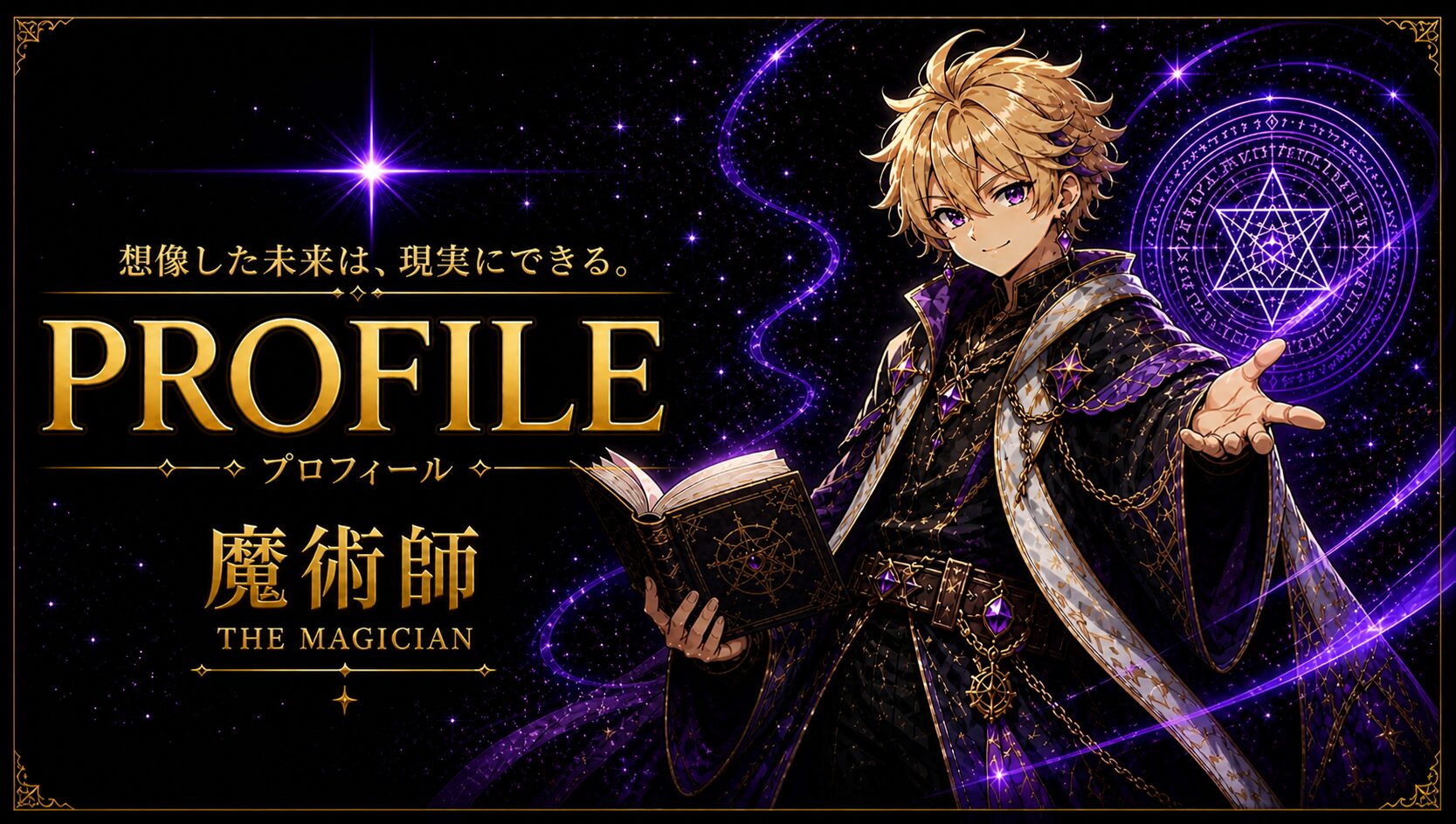 【タロット物語】I 魔術師 ― 想い描く者｜過激派の天才リグナス＝エルディオン